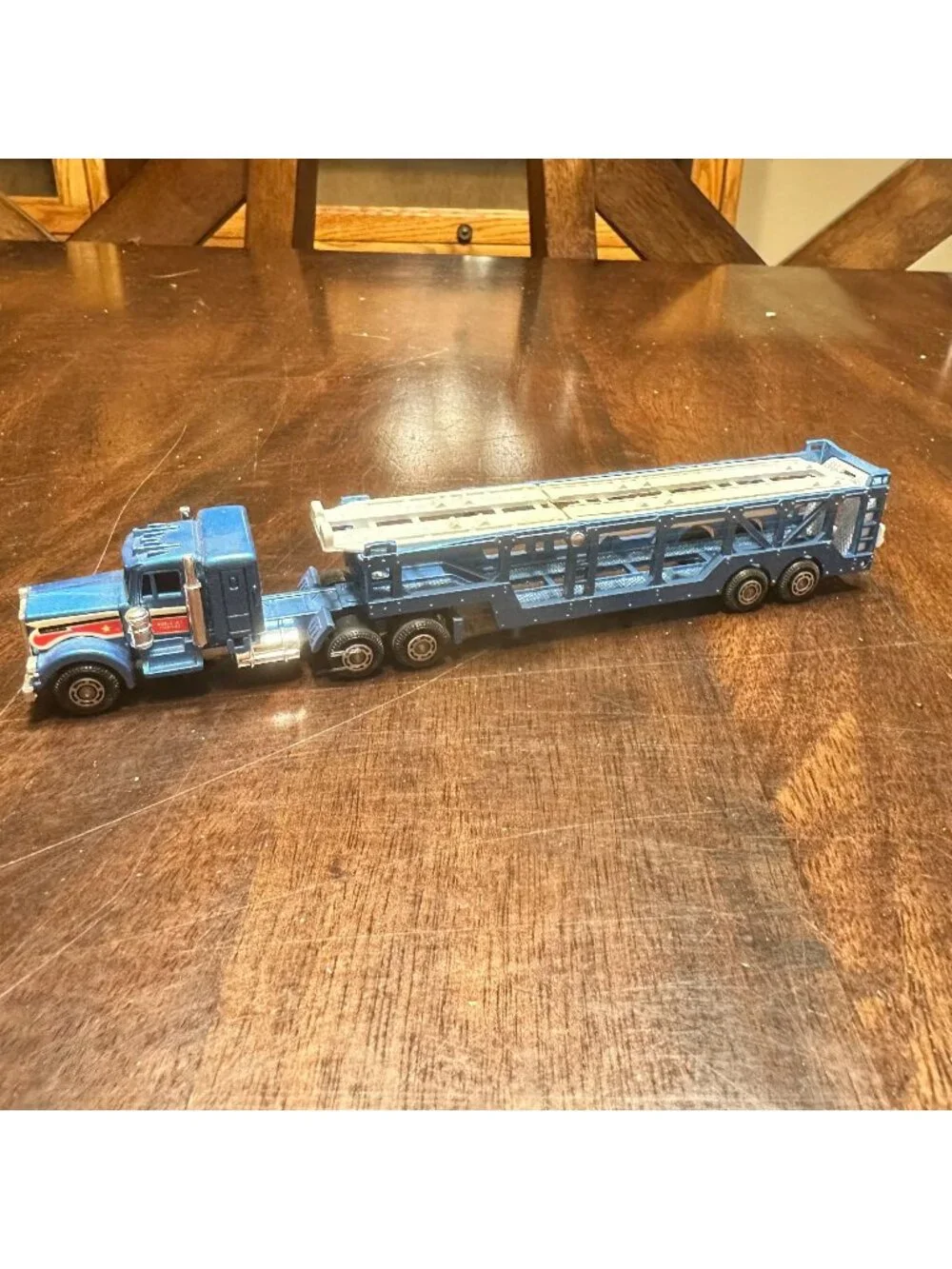 Shinsei Mini Power Kenworth Trailer Die Cast 1:128 Transporter